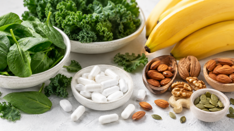Magnesium in Kapselform und magnesiumreiche Lebensmittel